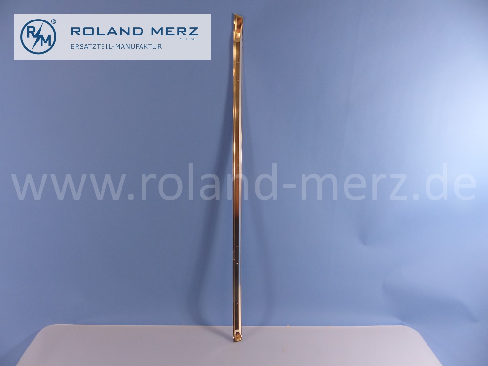 1076980381 Zierstab, Zierleiste, Hardtop, links, Mercedes R107 Roadster SL, Länge 975 mm, Original Mercedes Neuteil, NOS