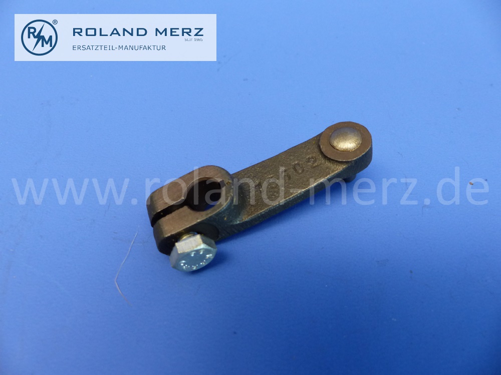 0000742727 Verstellhebel, Hebel, Regulierhebel für Bosch Einspritzpumpe Mercedes W120, 180Db, L319, O319, OM 636.919, 930, 934, 935, 960, ( E. 6360700821 ), Original Mercedes Neuteil, NOS 
