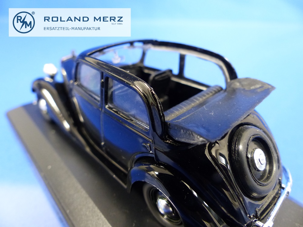 150168-12 Mercedes-Benz 170 V Cabriolimousine schwarz - Vitesse 1:43 Modelll