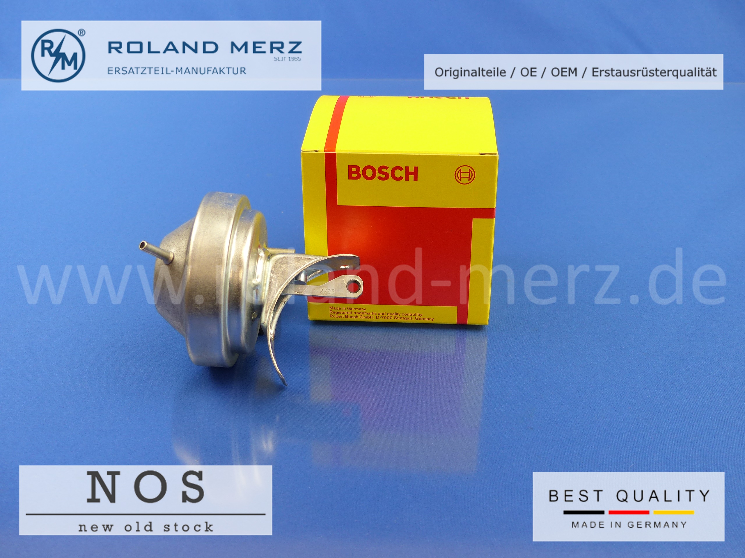 Unterdruckdose Bosch 1 237 122 795, Mercedes M 102