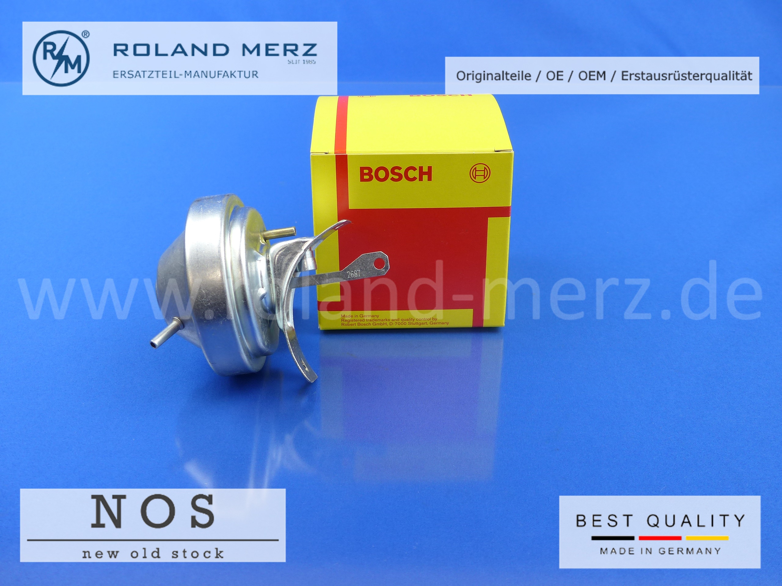 Unterdruckdose Bosch 1 237 122 687, Mercedes M 110