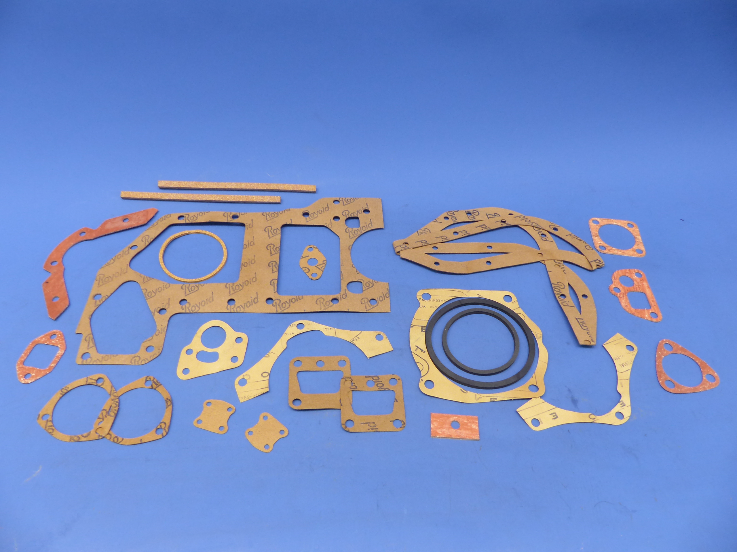 0-17354-99 Dichtungssatz, Dichtsatz Motor, Conversionssatz und Ölwannensatz, Perkins P6 Diesel, original Elring Neuteil, NOS 