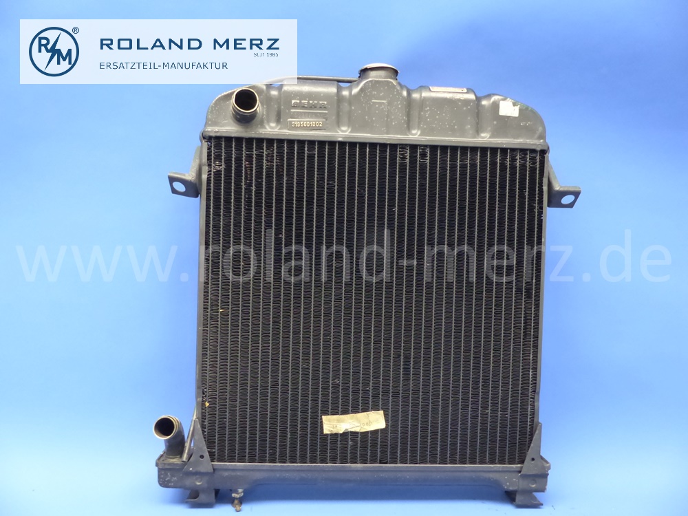 3195001002 Kühler, Wasserkühler, Wärmetauscher, Mercedes L319, O319, Original Mercedes Neuteil, NOS - geprüft -