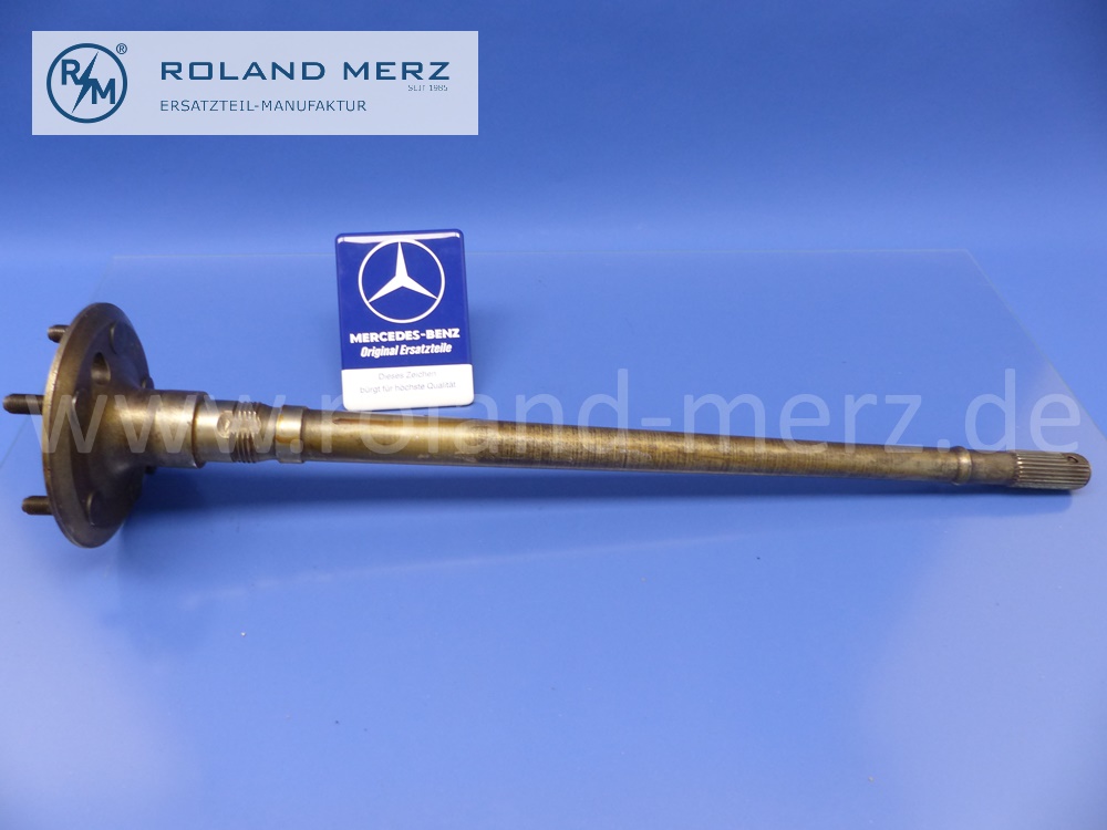 1803502210 Achswelle, Hinterachswelle, rechts, mit Radbolzen, Mercedes W121, W180, Ponton, Original Mercedes Neuteil, NOS 