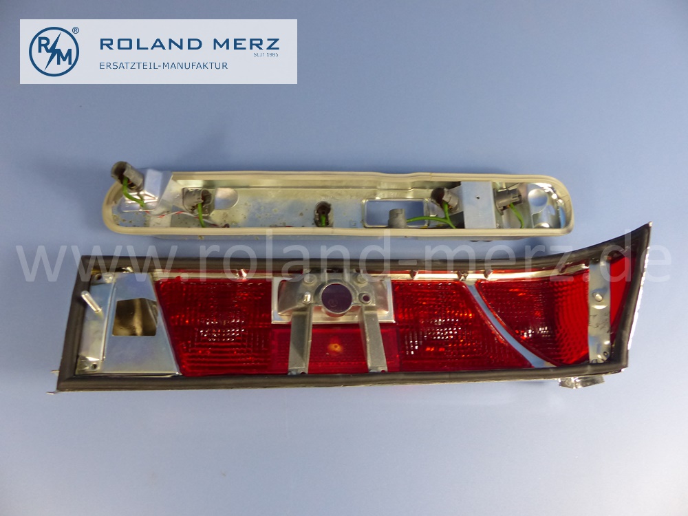 1118201064 Schlussleuchte, Heckleuchte, Rückleuchte, rechts, komplett, Mercedes W111, W112, Original Mercedes Neuteil, NOS 