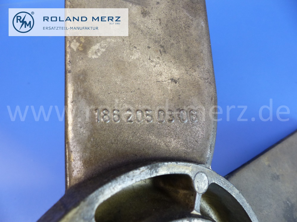 1862050306 Lüfter, Lüfterrad, Lüfterflügel, Mercedes Motoren M121, M180, OM621, Original Mercedes Neuteil, NOS - Lagerspuren -