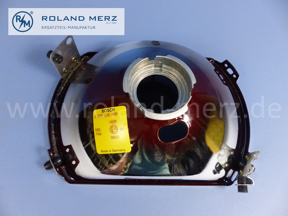 0008264478 Bosch reflector head lamp left, Mercedes W107, R107, C107, original Mercedes spare-part, NOS