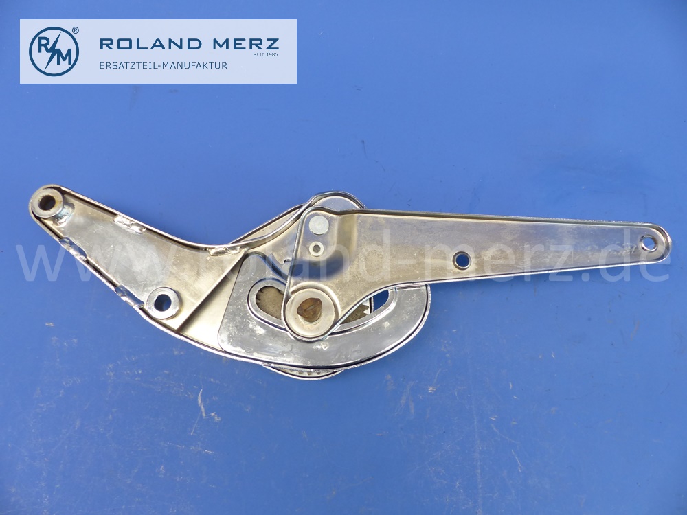 0009104485 Lehnenverstellung rechts, rechter Vordersitz, mit Handrad, Mercedes W108, W109, W110, W111, W114, W115, original Mercedes Neuteil, NOS 