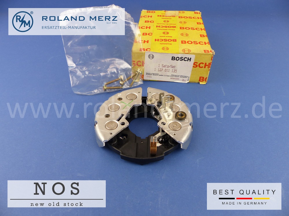 P1100655 Reparatursatz für Generatorgleichrichter, original Bosch 1 127 011 135, 1 127 011 115, 1 127 011 112 NOS