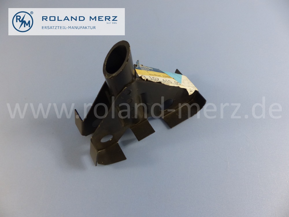 1076100531 Konsole Wagenheber, Wagenheberaufnahme, vorne links, Mercedes R107, C107, SL, SLC, Coupé und Roadster, original Mercedes Neuteil, NOS