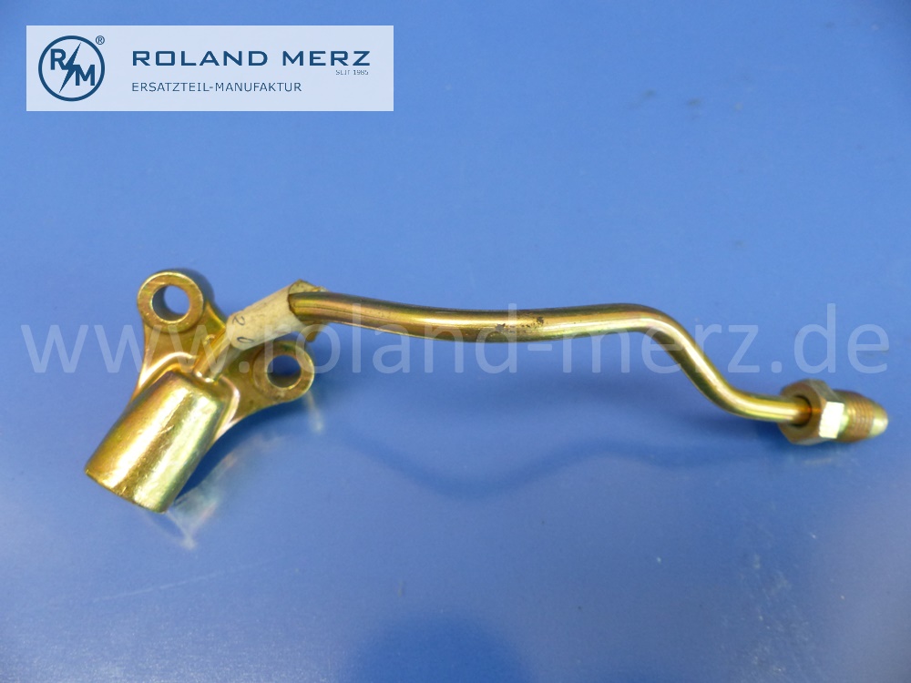 1084200128 Leitung, Bremsleitung Bremssattel rechts, Mercedes W108, W109, W111, W112, W113, Pagode, Original Mercedes Neuteil, NOS