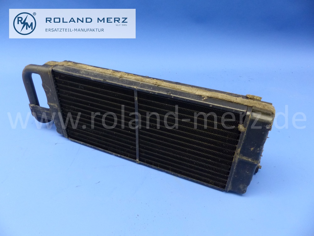 0018353001 Heizungswärmetauscher, Wärmetauscher Heizung, Mercedes W114, W115, Strich 8, Original Mercedes Neuteil, - geprüft, Lagerspuren -