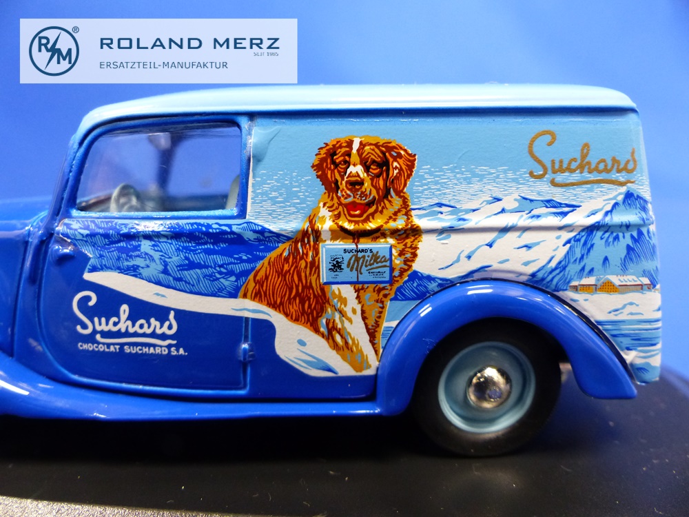 150298-24 Mercedes-Benz 170V Van Chocolat Suchard - 150298 Vitesse 1:43 Mopdell