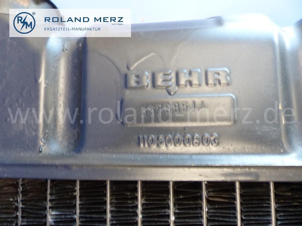 1105000803 Kühler, Wasserkühler, Wärmetauscher, Mercedes W110, Heckflosse, Original Mercedes Gebrauchttteil, NOS - geprüft - 