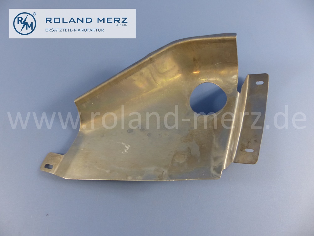 1236820471 Abdeckung, unter Hauptboden über Hauptschalldämpfer, Mercedes W123, MB 230, 250, 280, Original Mercedes Neuteil, NOS