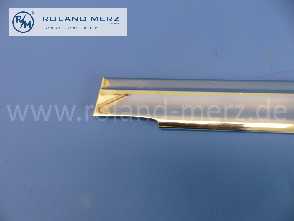 1107380230 Zierstab Bordkante, Fondtür rechts, 87,5cm, Mercedes W110, W111, W112, Heckflosse, Original Mercedes Neuteil, NOS 