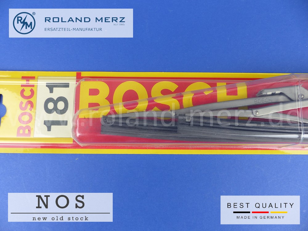 Paar Bosch Wischerblätter 3 397 111 181 Mercedes 110 820 00 45 für 220b, Sb, SEb, 250SE, Coupe, 300SE, Coupe und 300SE, SEL