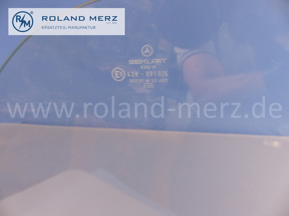421987250210 1987250210 Glasscheibe, Seitenscheibe Fahrertür, Scheibe, rechts, Mercedes W198, 300SL, Roadster, Original Mercedes Neuteil, NOS