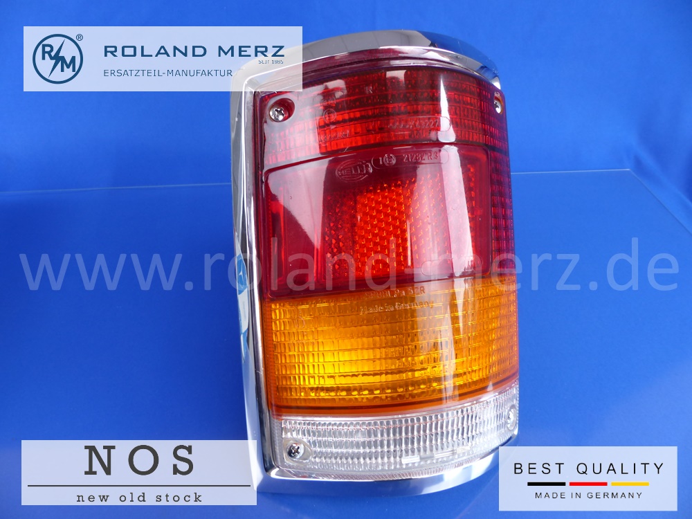1158201064 Heckleuchte Schlussleuchte rechts für Mercedes BM 114, 115, /8, Binz Kombi / Krankenwagen und Sonderaufbauten Hella K 43227