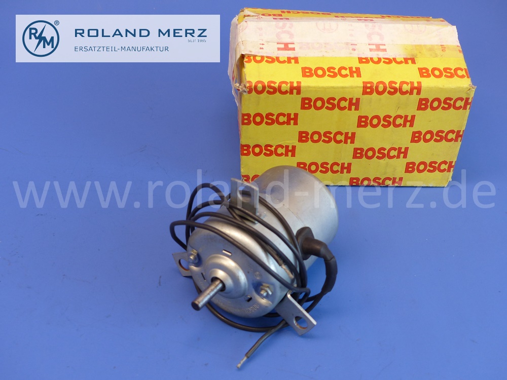0130056003 Bosch blower motor for heating, KM/RCG10/12/3100R3, 12 Volt, 3100 rpm, original Bosch spare part, NOS
