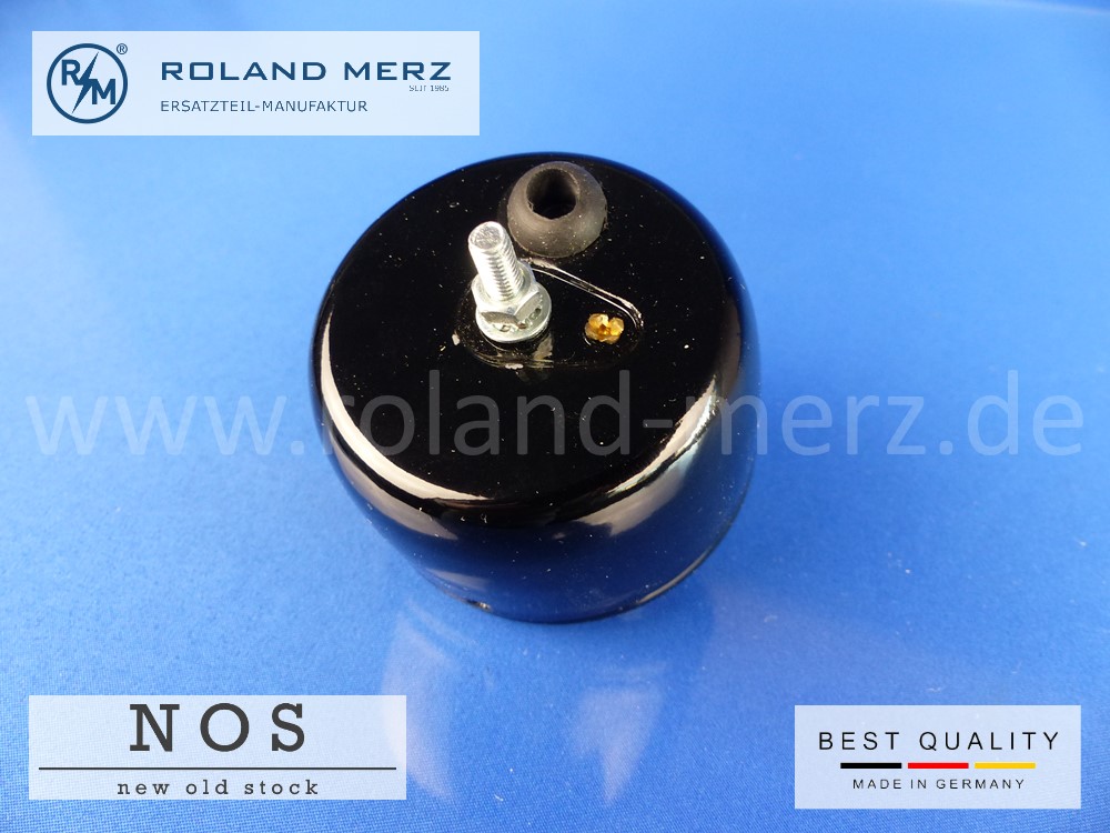 P1130853 Schlussleuchte Hella 2SA 001 634-02 rot 65mm Ø Gehäuse schwarz lackiert Befestigungsschraube M5