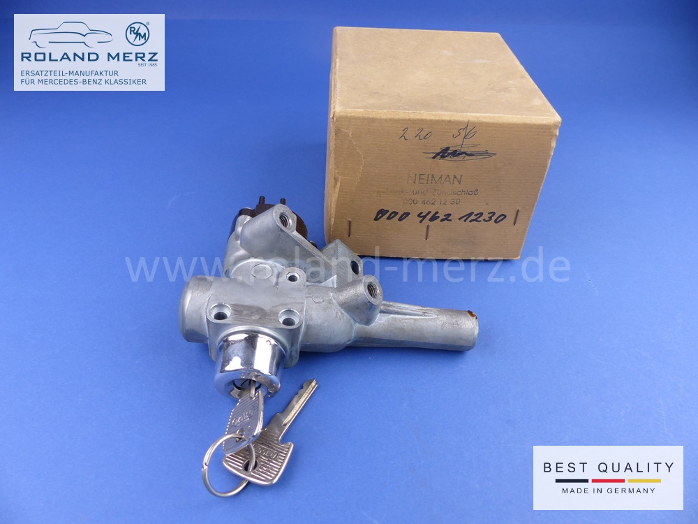 P1100180 0004621230 Steering lock (ignition lock) 000 462 12 30 for Mercedes 220 and 230, W111