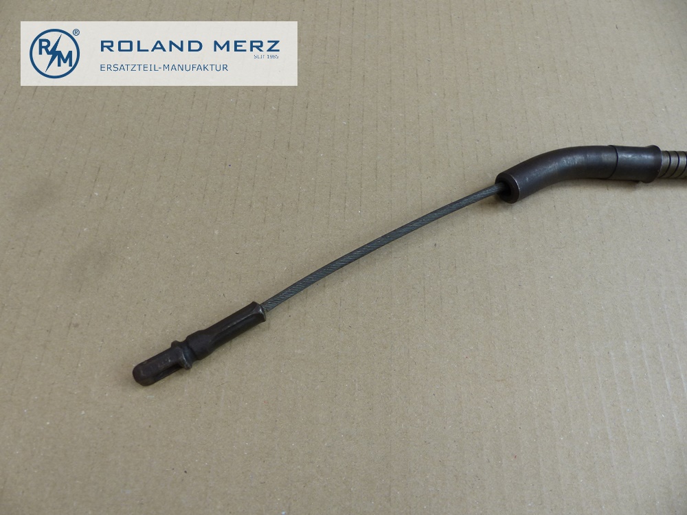 1364202085 brake cable, rear axle, right, 925mm, Mercedes 170V, 170Va, 170D, 170Da, original MB spare part, NOS