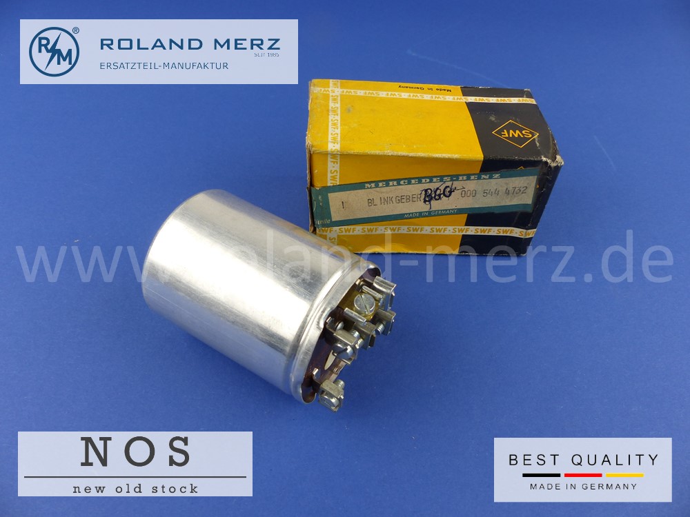 P1100808 SWF Blinkgeber 121 Volt BGC 200 076, 12Volt (2+1+1)x18 W, MB-Nr. 000 544 47/32/3632319 PKW + LKW (für Betrieb mit 2 Anhänger)