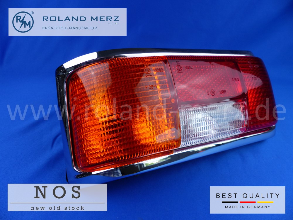 P1130041 115 820 01 64 Schlussleuchte links komplett Hella Original-Neuteil NOS für Mercedes 200/8 bis 250/08 ab 1/68 und 250 /8 C, CE ab 1/69