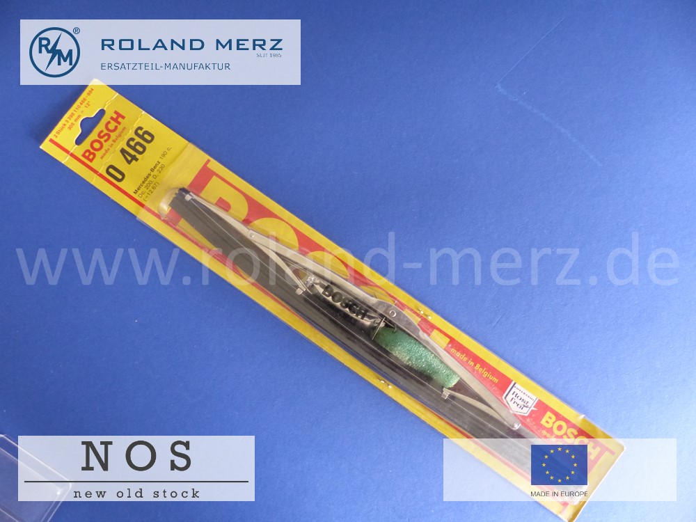 P1100775 Paar original Bosch Wischerblätter, Länge 305mm, Edelstahl poliert, Bosch 3 398 110 466, Mercedes 113 820 00 45, für Mercedes 230SL - 280SL und alle Bm 110