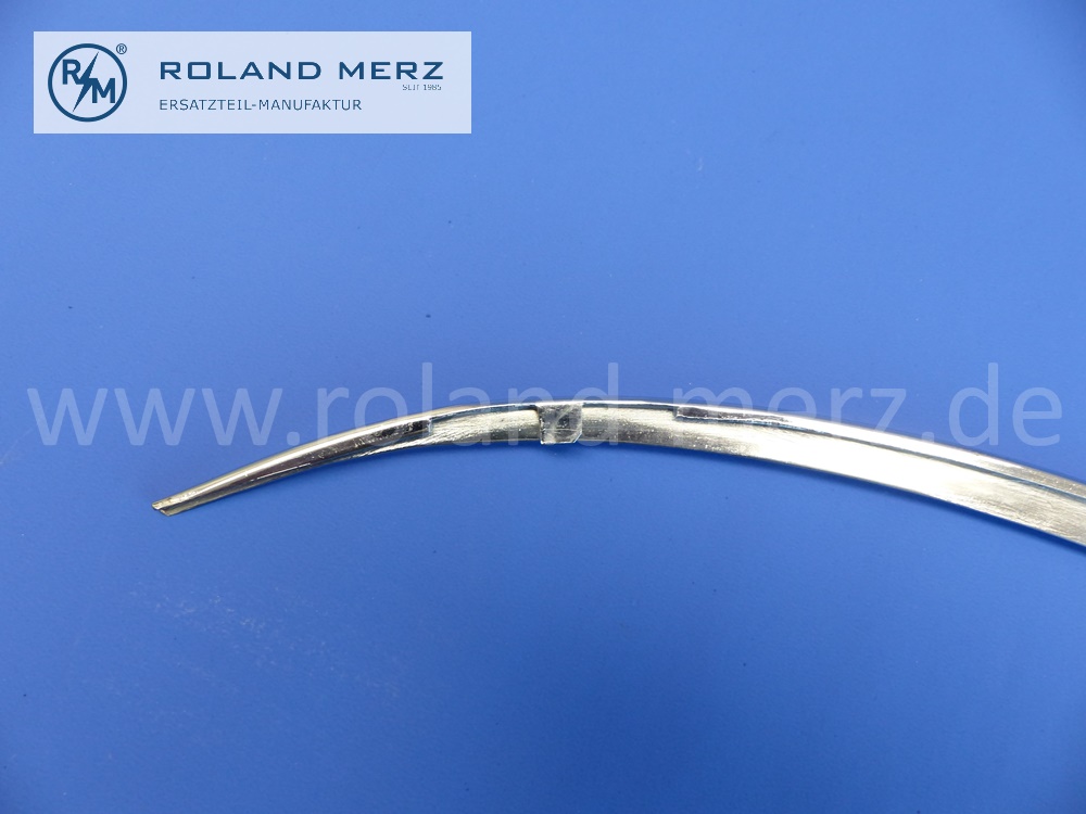 1106700622 Zierstab rechts für Heckfenster oben, Mercedes W111, W112, 220Sb, 220SEb, 230S, 300SE, Original Neuteil, NOS