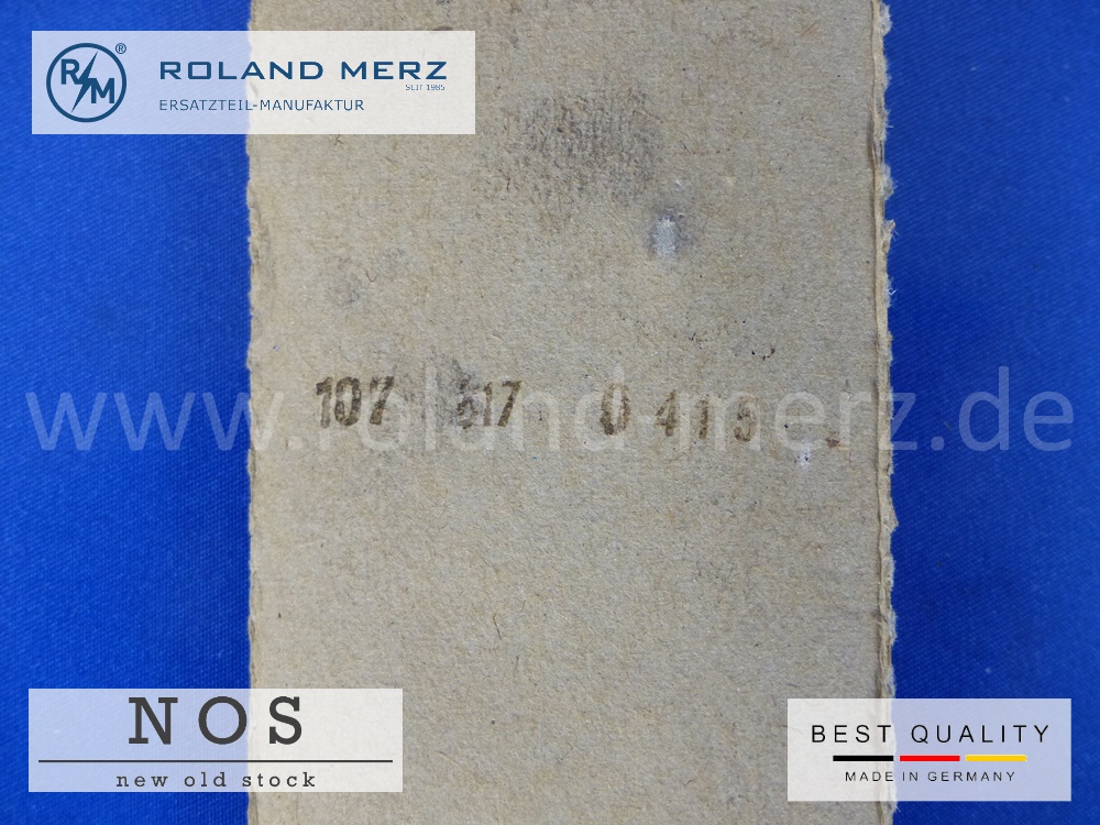 107 817 04 15 Typenzeichen / Schriftzug Mercedes 280SLC Bm 107 Originalausführung MB Neuteil NOS