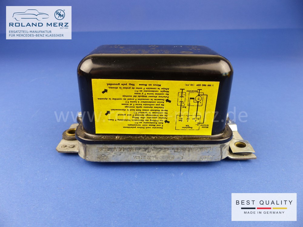 P1100060 Bosch Regler 0 190 309 012 (UA 14 Volts 16 Amp.) für Lamborghini und Volvo