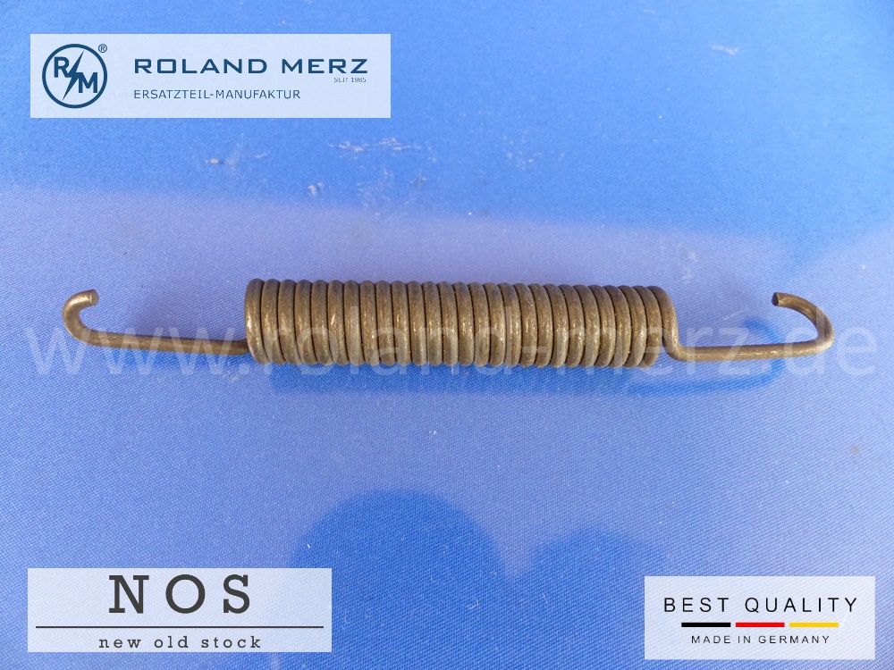 1809931210 Rückzugfeder für Hinterradbremse, rechts, Mercedes 219, 220a, 220S, SE, NOS, MB-Original Teil