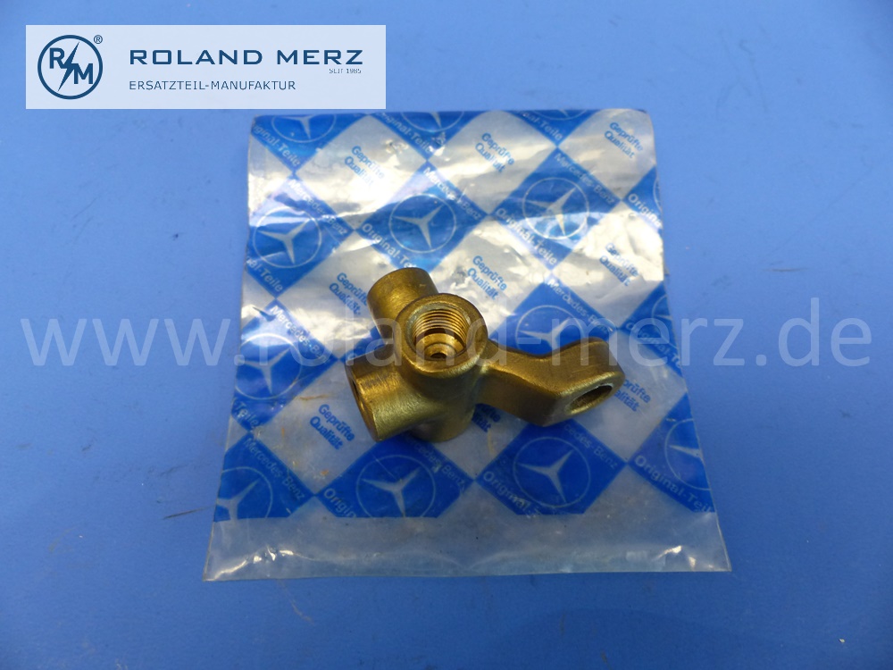 0004282424 Verteiler, Verteilerstück hinten links mit Entlüftung, Bremsanlage, Mercedes W105, W111, W113, W120, W121, W128, W180, Original Mercedes Neuteil, NOS 