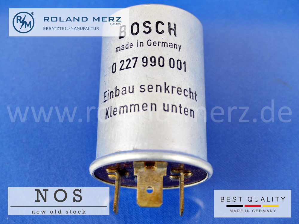 0227990001 Vorschaltgerät Zündung für Porsche 90160260100 und Mercedes 0001581645 Originalausführung Bosch Neuteil NOS