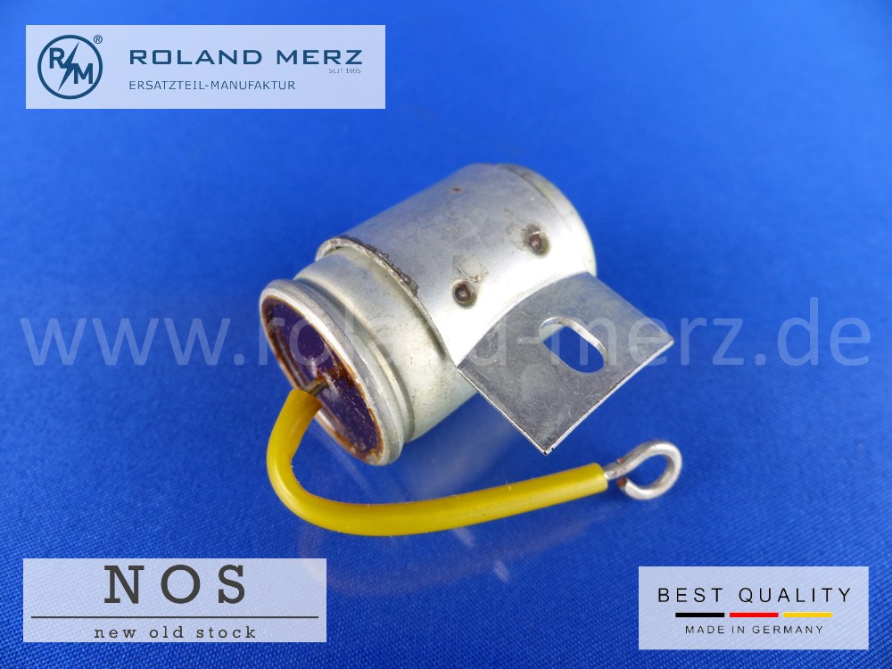 P1130831 Bosch Zündkondensator ZKO 29/62 Z (LMKO 1 Z 29 Z) für Porsche 356 A 1300,S, 1600, S, VW 1947 - 57 Karmann-Ghia 1955-57, Goliath 1957-58 VW Nr. 91 98 01