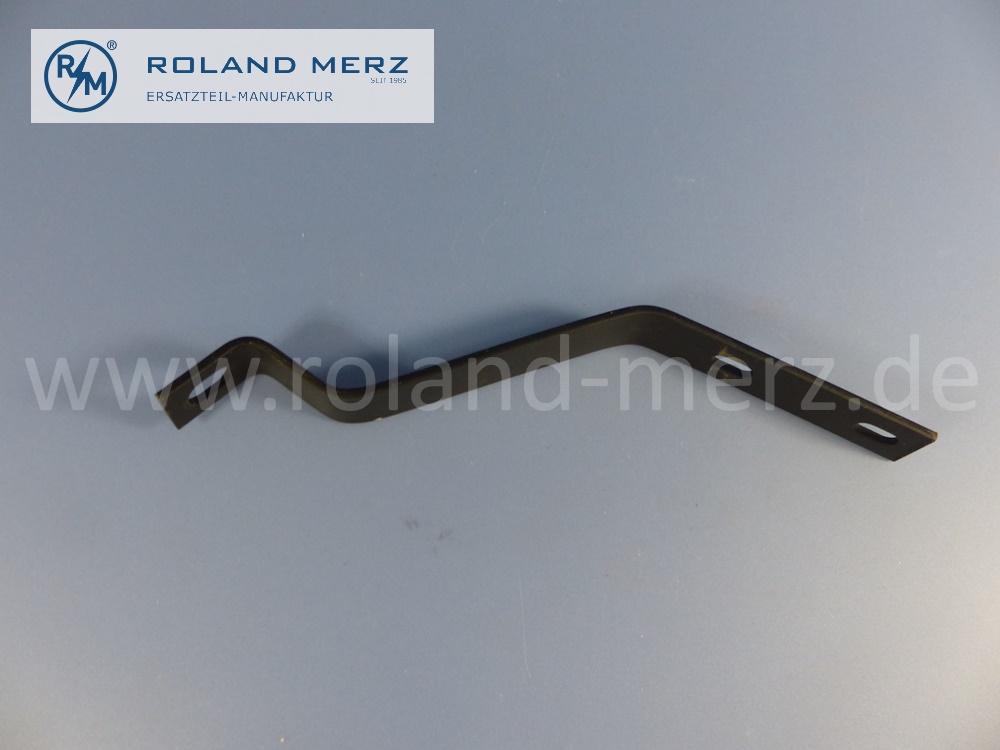 1078850240 Halter rechts, Stoßfänger vorne, Mercedes W107, R107, C107, Original Mercedes Neuteil, NOS 