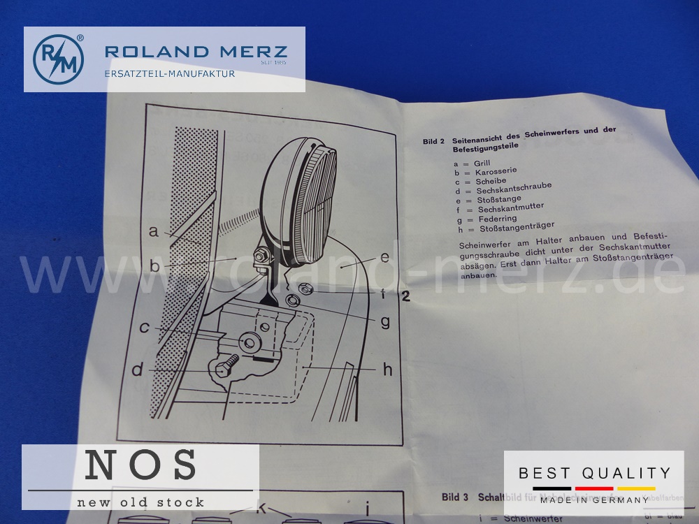 1301328004 Befestigungshalter Zusatzscheinwerfer rechts Bosch Mercedes /8