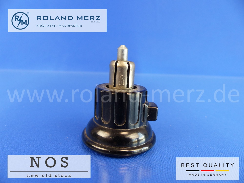 G112_3 Zigarettenanzünder Zigarrenanzünder 12V Steckerversion Autofum schwarz Käfer Opel Borgward NSU Mercedes