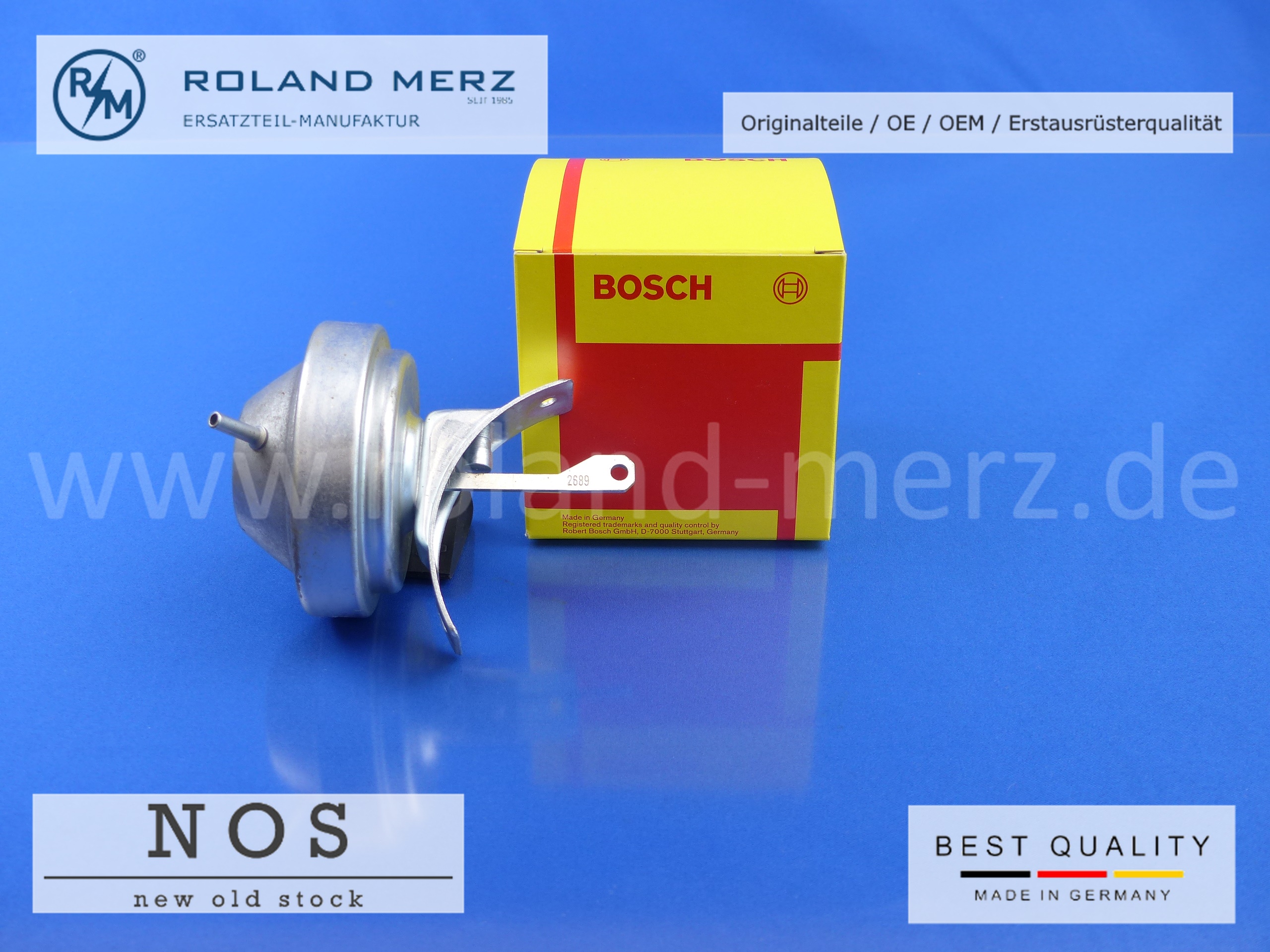 Unterdruckdose Bosch 1 237 122 689, Mercedes M 110 / 117