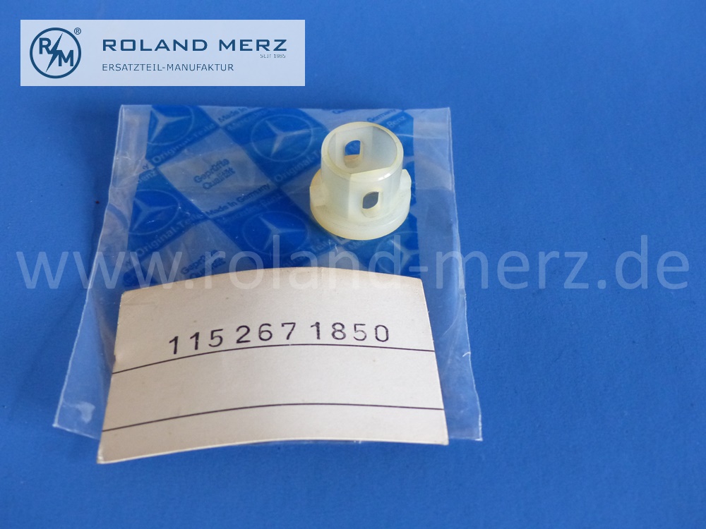 1152671850 Buchse, Büchse für Schalthebel Mittelschaltung, Mercedes W108, W111, W114, SA 10.896, 10.912, Original Mercedes Neuteil, NOS 