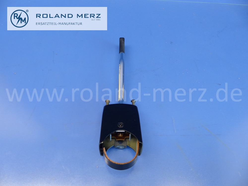 0005454724 Fernblinklichtschalter, Lichthupenschalter, Hebel gekröpft, schwarz, Mercedes W121, W186, W188, Ponton, Original Mercedes Neuteil, NOS