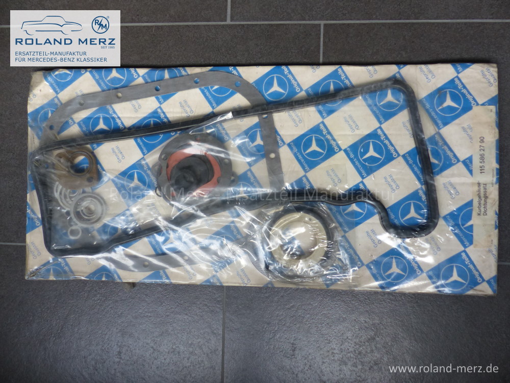 115-586-27-90-_1-Zylinderkopfdichtung Kurbelgehäuse Dichtsatz Mercedes Benz 200, M 115.938