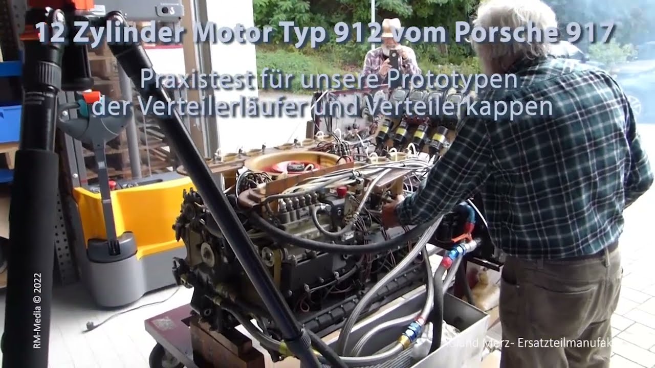 Verteilerkappe für Porsche 911 RS, RSR, ST, 917, 935, Doppelzündung