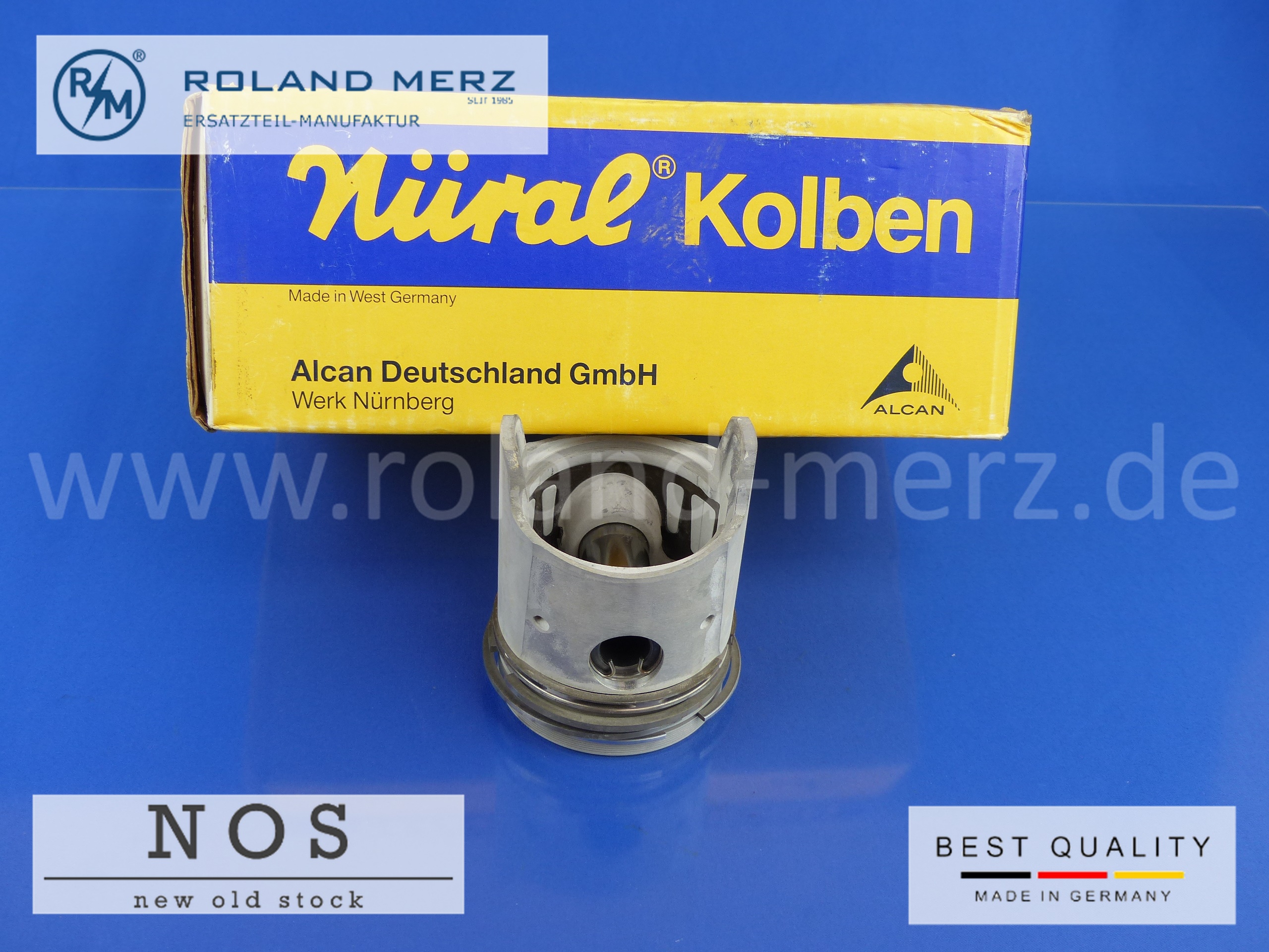 1270302717 Nüral Kolben mit Ringen und Bolzen Mercedes 219 220