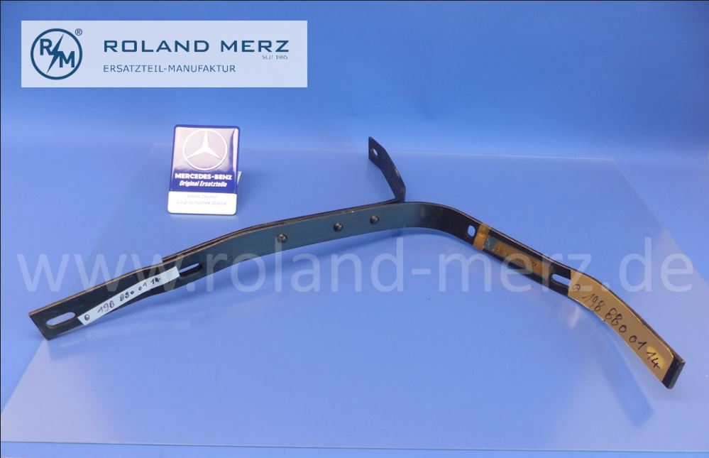 421988800114 1988800114 Halter Stossstange, Stossstangenhalter, vorne links, Mercedes W198, 300SL, 198.042, Original Mercedes Neuteil, NOS 