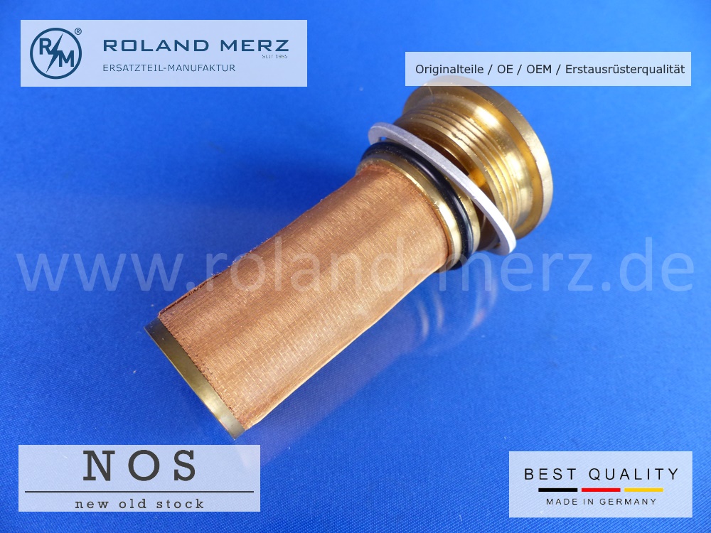111-470-0286-02 Verschlussschraube 111 470 02 86 mit Filter für Tank Mercedes 220SEb/Cp
