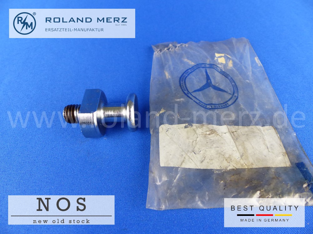 P1120595 Auflagebolzen verchromt für Sitz, Mercedes 12 136 919 01 15 für 170S - 220BC