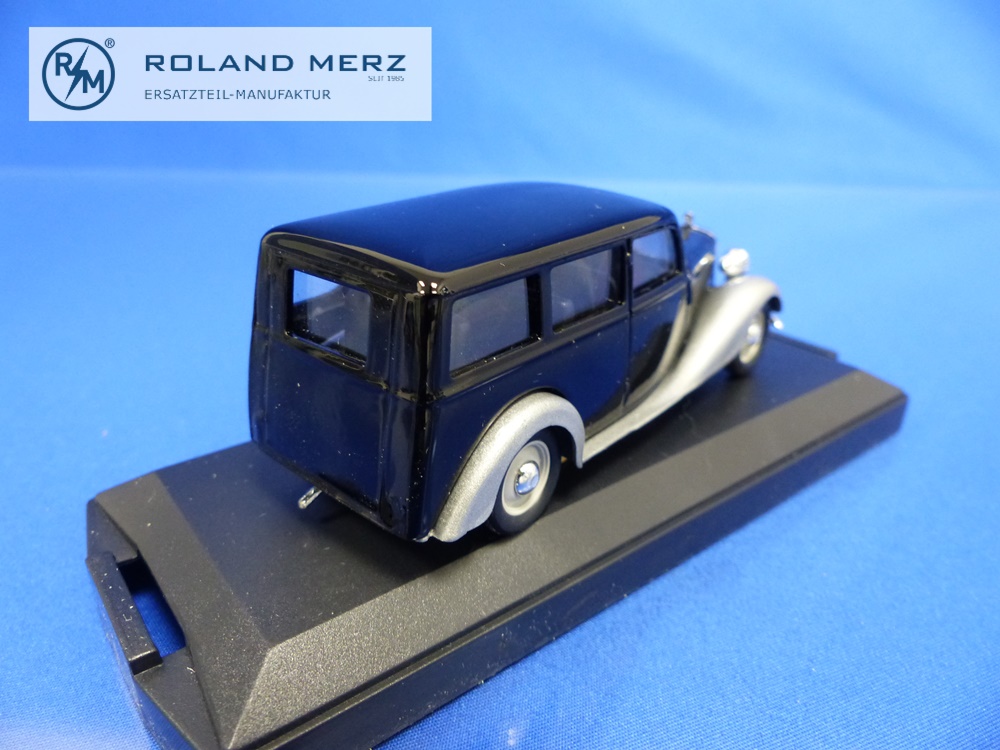 Mercedes-Benz 170V Van Mercedes-Benz schwarz-silber 1939 - 1942 - 150350 Vitesse 1:43 Modell